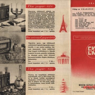 EKA rádió árjegyzék 1941